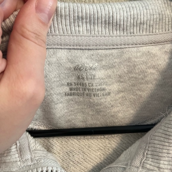 Aerie 1/4 zip leopard pullover sweatshirt XS - Picture 2 of 4